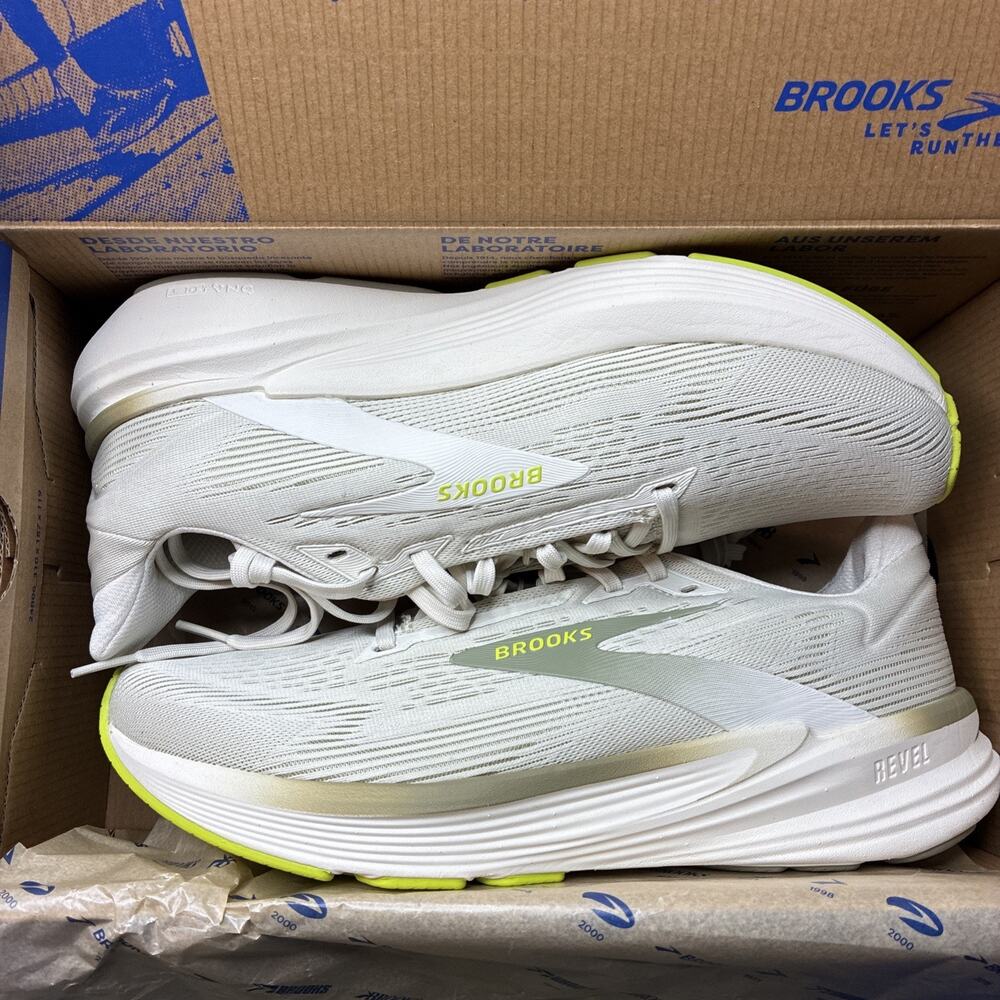 Size 9 - Brooks Revel 8 Coconut Tea Acid Lime